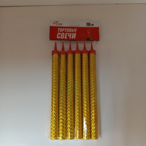 Фонтаны в торт (60 сек) 6 шт.